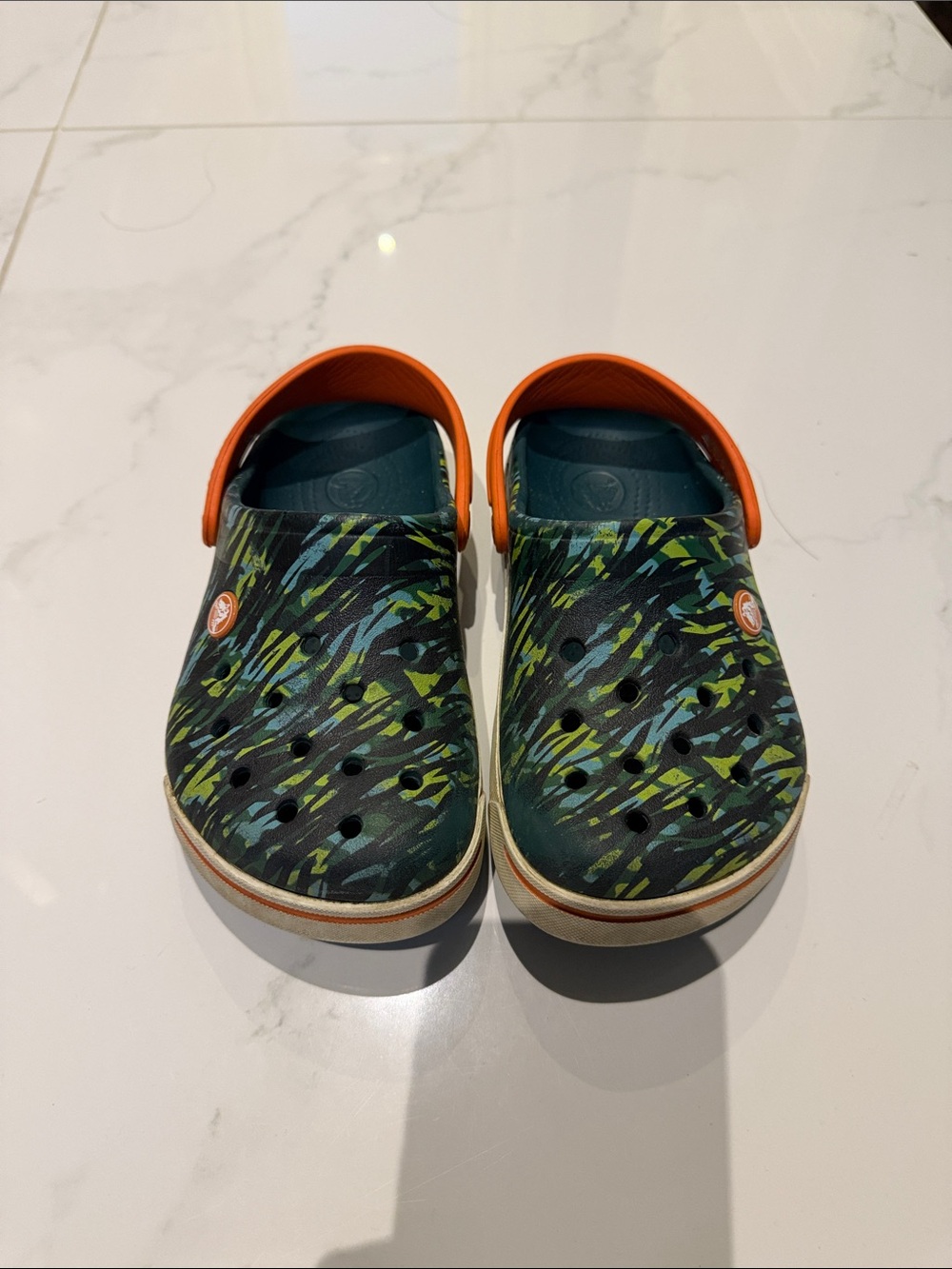 Crocs - size 2 youth